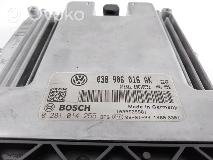 Volkswagen Transporter - Caravelle T5 Calculateur moteur ECU 038906016AK