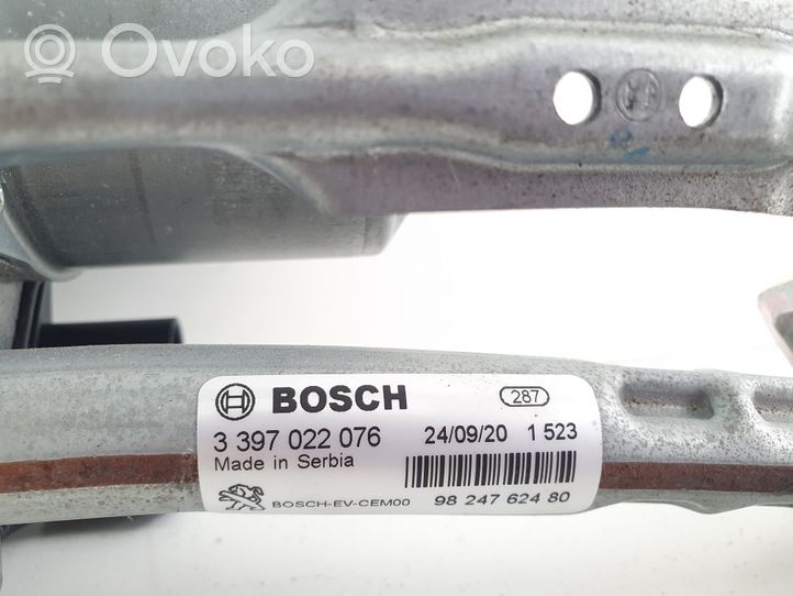 Peugeot 5008 II Mechanizm i silniczek wycieraczek szyby przedniej / czołowej 1397225099