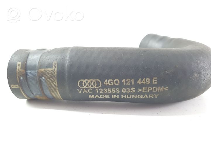 Audi A6 S6 C7 4G Variklio aušinimo vamzdelis (-ai)/ žarna (-os) 4G0121449E