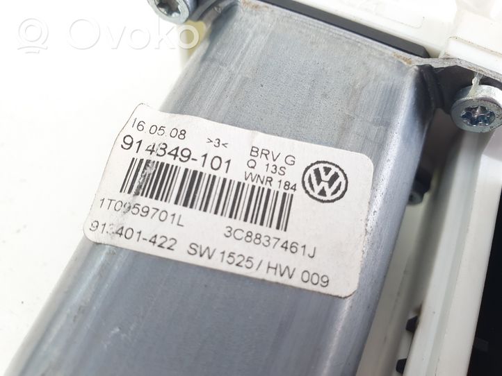 Volkswagen PASSAT CC Moteur de lève-vitre de porte avant 3C8837461J