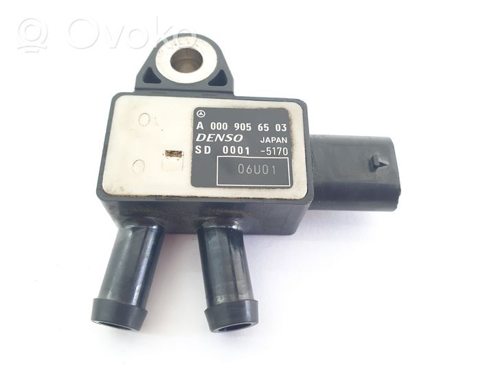 Mercedes-Benz Vito Viano W447 Sensore di pressione dei gas di scarico A0009056503