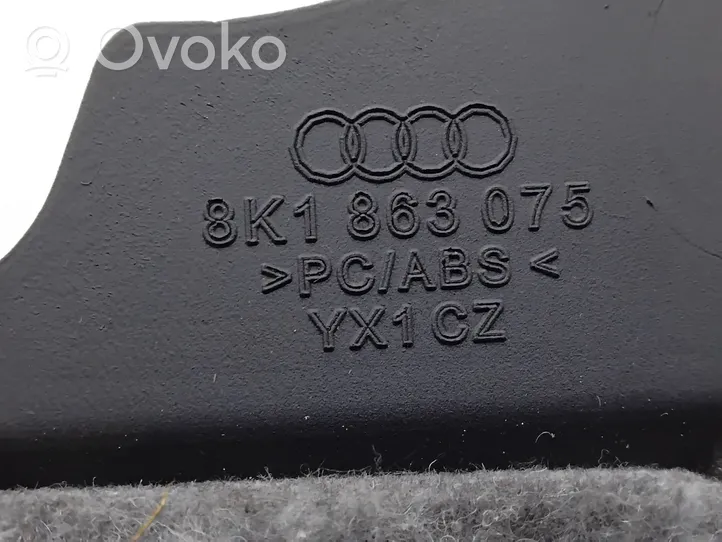 Audi A4 S4 B8 8K Rivestimento pannello inferiore del cruscotto 8K1863075