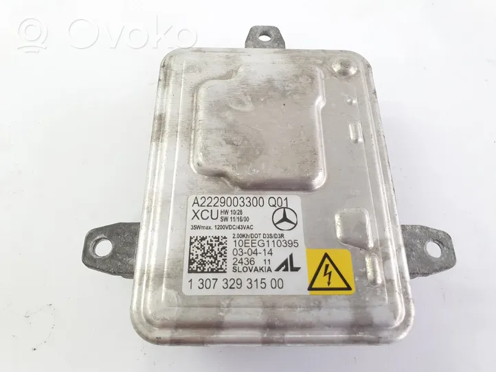 Mercedes-Benz CLA C117 X117 W117 Module de ballast de phare Xenon A2229003300