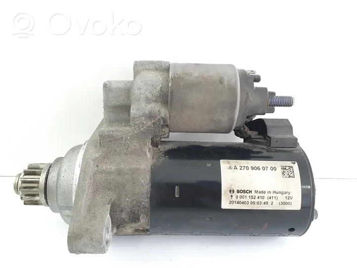 Mercedes-Benz CLA C117 X117 W117 Starter motor A2709060700