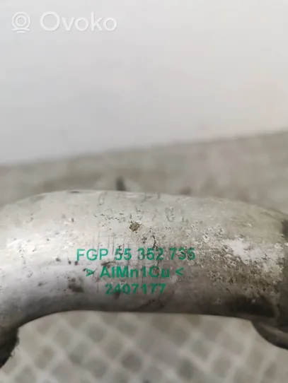 Opel Signum Intercooler hose/pipe 55352735
