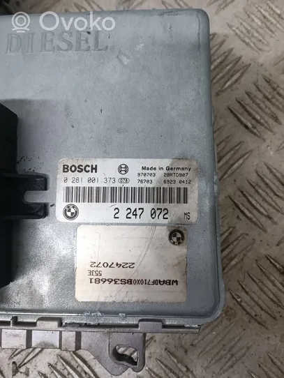 BMW 5 E39 Kit calculateur ECU et verrouillage 2247072