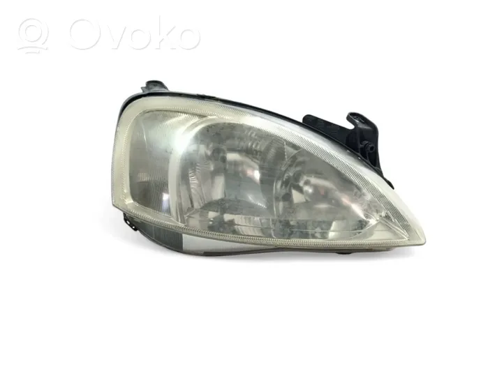 Opel Corsa C Lampa przednia 09114330