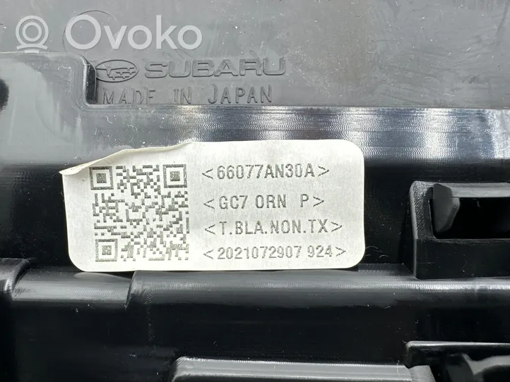 Subaru Outback (BT) Altre parti del cruscotto 66077AN30A
