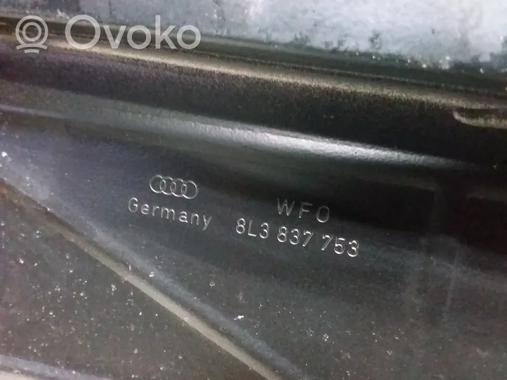 Audi A3 S3 8L Priekinio el. Lango pakėlimo mechanizmo komplektas 8L3837397