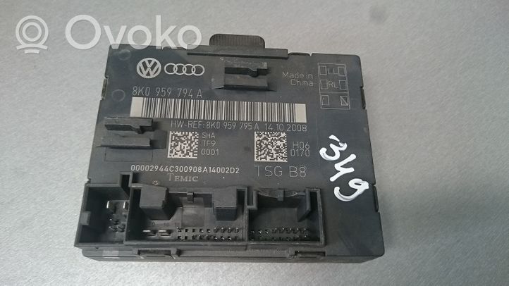 Audi A4 S4 B8 8K Oven ohjainlaite/moduuli 8K0959794A