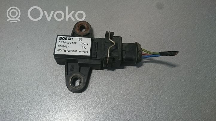 Smart ForTwo I Czujnik uderzenia Airbag 0265005127