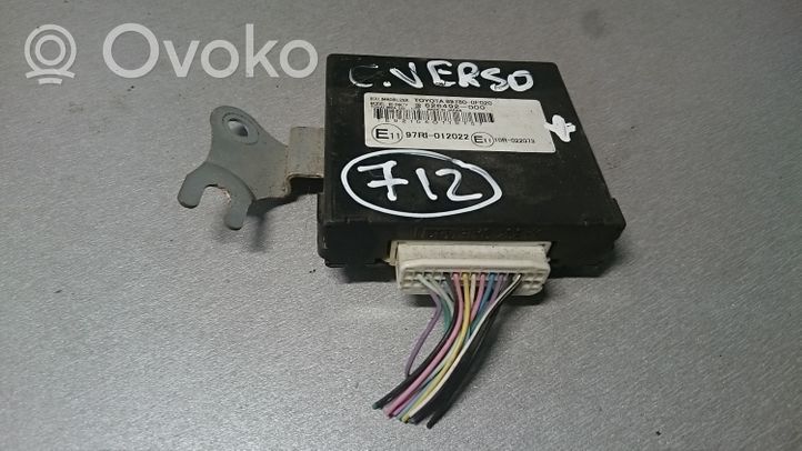 Toyota Corolla Verso E121 Immobilizer control unit/module 897800F020