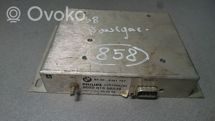 BMW 7 E38 Navigācijas (GPS) vadības bloks 65908361757