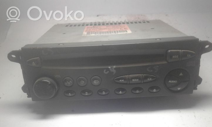 Citroen C5 Radio/CD/DVD/GPS-pääyksikkö 96476992ZE