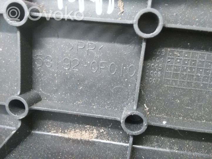 Toyota Corolla Verso AR10 Foot rest pad/dead pedal 581920F010