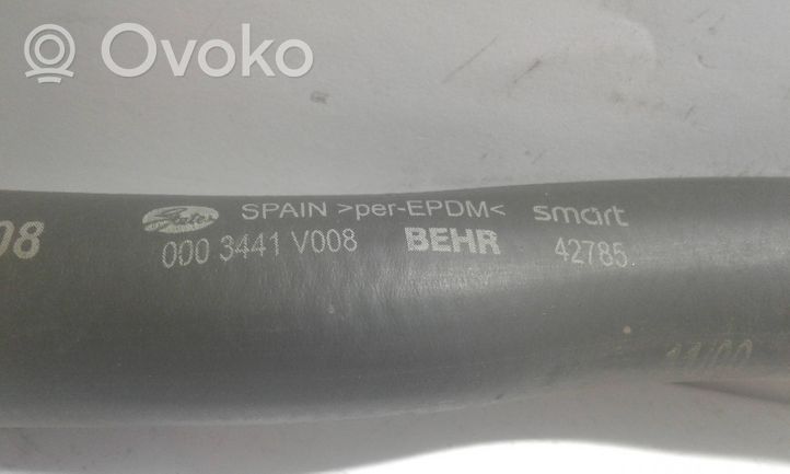 Smart ForTwo I Przewód / Wąż chłodnicy 0003441V008