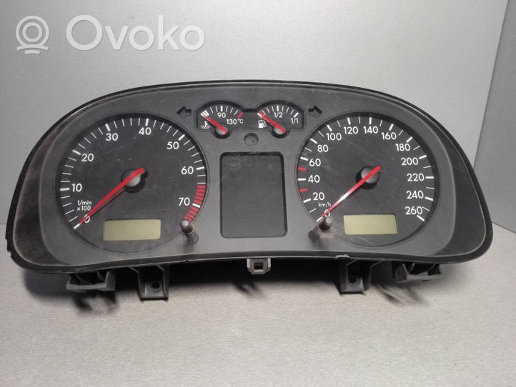 Volkswagen Golf IV Compteur de vitesse tableau de bord 1J0919881B