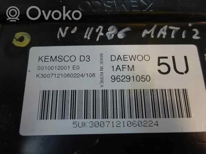 Daewoo Matiz Variklio valdymo blokas 96291050