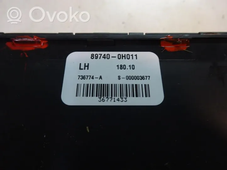 Toyota Aygo AB10 Muut ohjainlaitteet/moduulit 89740-0H011