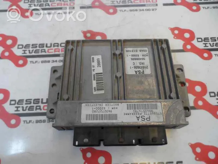 Citroen Xsara Picasso Sterownik / Moduł ECU 21643936-1