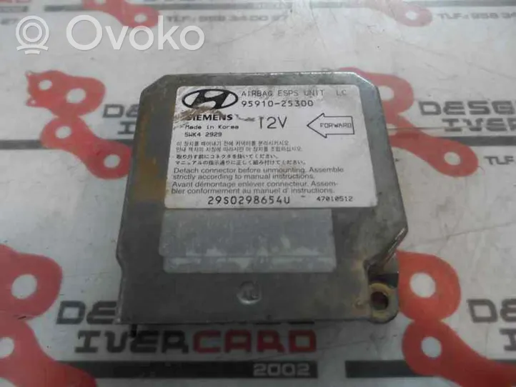 Hyundai Accent Module de contrôle airbag 95910-25300