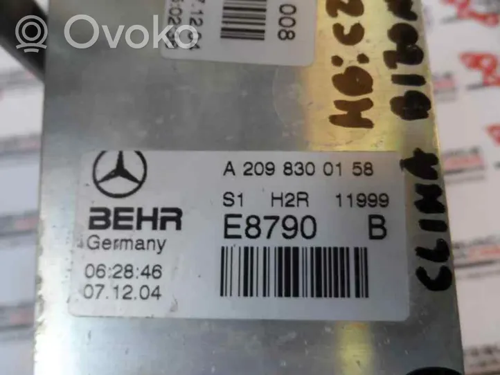 Mercedes-Benz C W203 Radiatore aria condizionata (A/C) (abitacolo) 