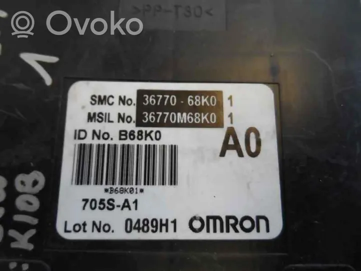 Nissan Pixo Muut ohjainlaitteet/moduulit 36770-68K0