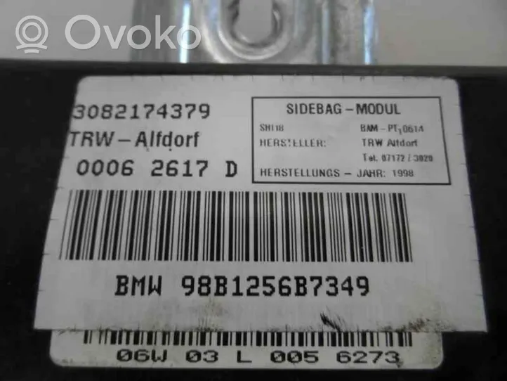 BMW 3 E46 Airbag dello sterzo 98B1256B7349