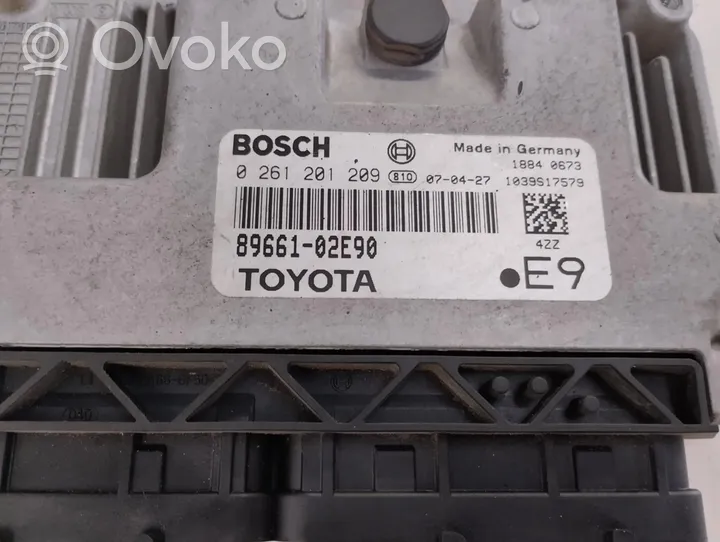 Toyota Auris E180 Calculateur moteur ECU 89661-02E90