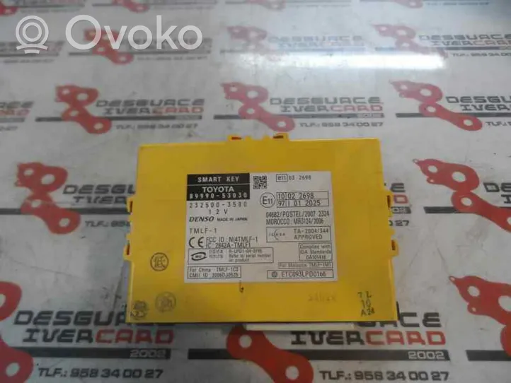 Toyota Land Cruiser J20 J20u Muut ohjainlaitteet/moduulit 89990-53030