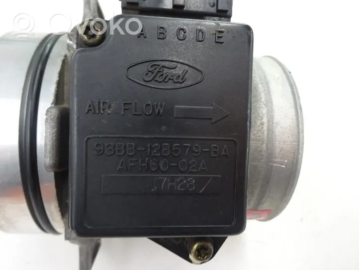 Ford Escort Caudalímetro de flujo del aire 93BB-12B579-BA