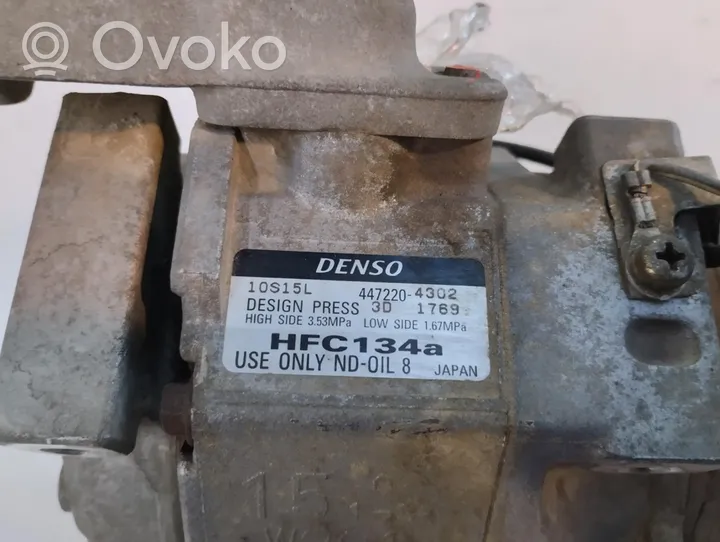 Toyota RAV 4 (XA20) Compressore aria condizionata (A/C) (pompa) 447220-4302