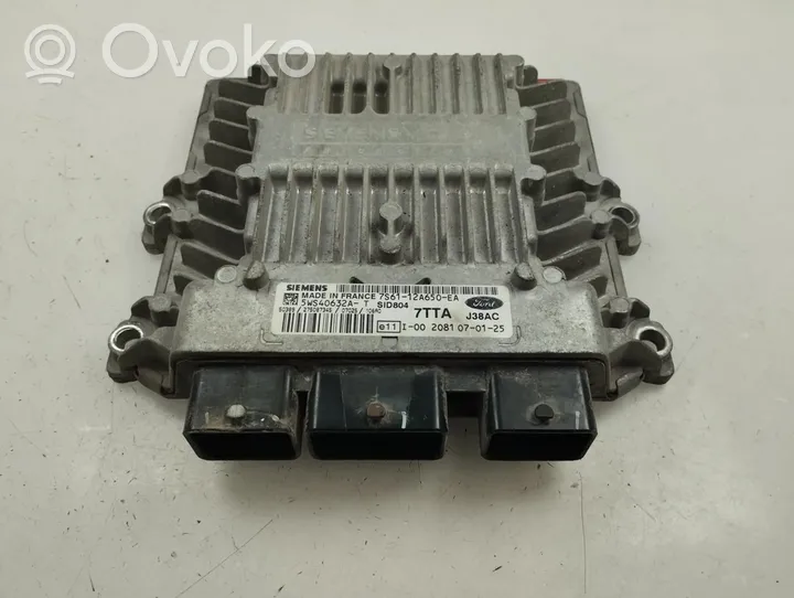 Ford Fiesta Sterownik / Moduł ECU 7S61-12A650-EA