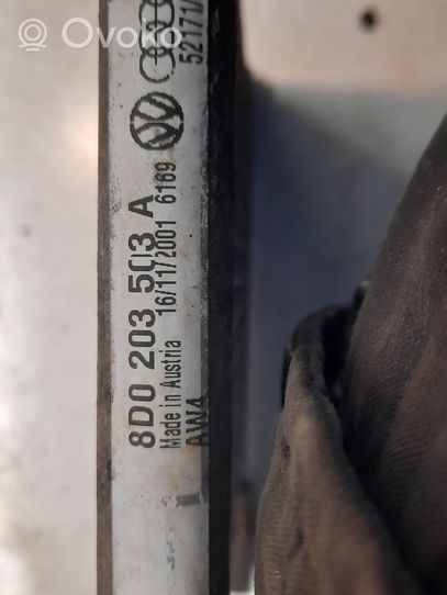 Volkswagen PASSAT B5 Polttoainejäähdytin (radiaattori) 8D0203503A
