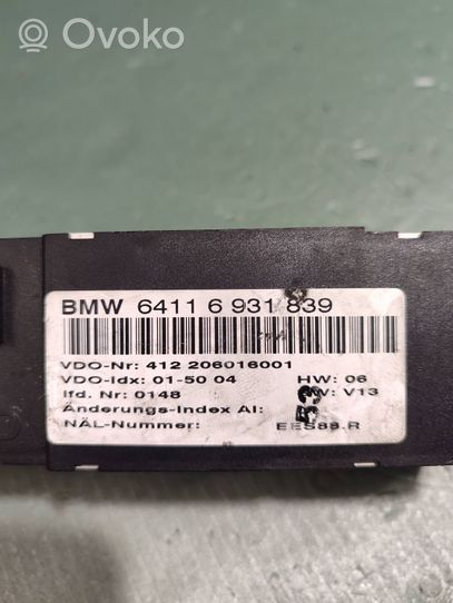 BMW 3 E46 Panel klimatyzacji 64116931839