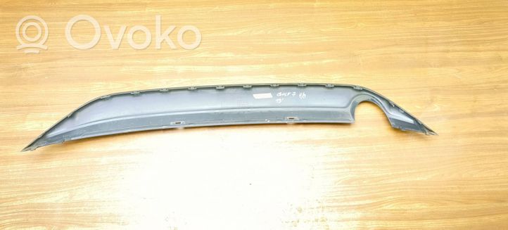 Volkswagen Golf VII Rivestimento della parte inferiore del paraurti posteriore 0755D301805