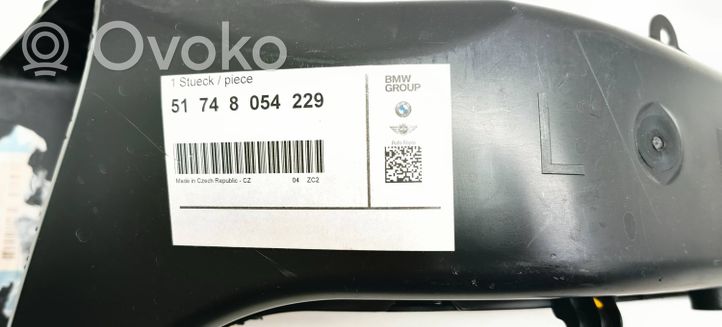 BMW 3 F30 F35 F31 Radiatoriaus oro nukreipėjas (-ai) 51748054229