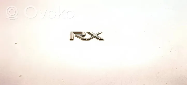 Lexus RX 300 Emblemat / Znaczek tylny / Litery modelu 