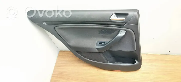 Volkswagen Golf VI Rivestimento del pannello della portiera posteriore 1k4867487