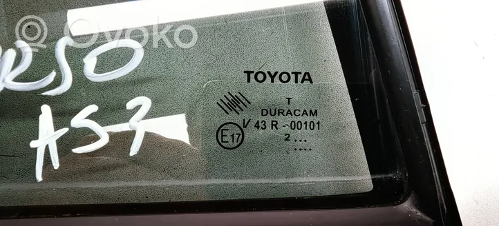 Toyota Verso Szyba karoseryjna drzwi tylnych 43R00101