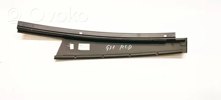 BMW 5 G30 G31 Rivestimento modanatura del vetro della portiera posteriore 7390139