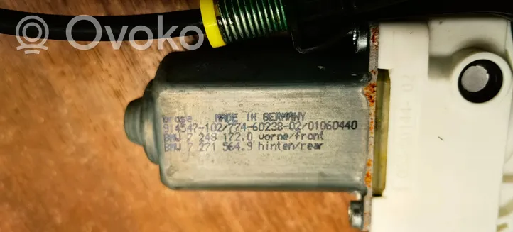 BMW 5 F10 F11 Elektryczny podnośnik szyby drzwi przednich 7249172