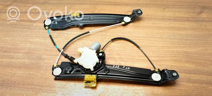 BMW 5 F10 F11 Front door window regulator with motor 7248171