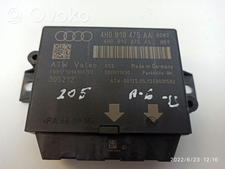 Audi A6 S6 C7 4G Centralina/modulo sensori di parcheggio PDC 