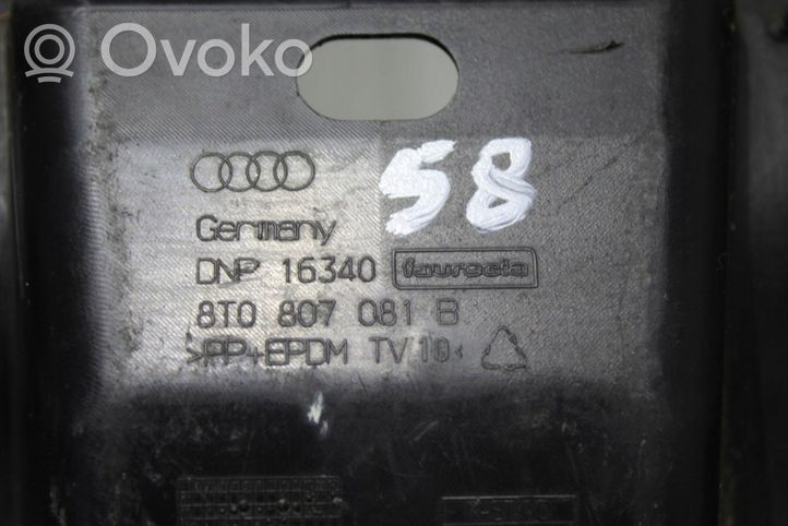Audi A5 8T 8F Radiateur panneau supérieur d'admission d'air 8T0807081B