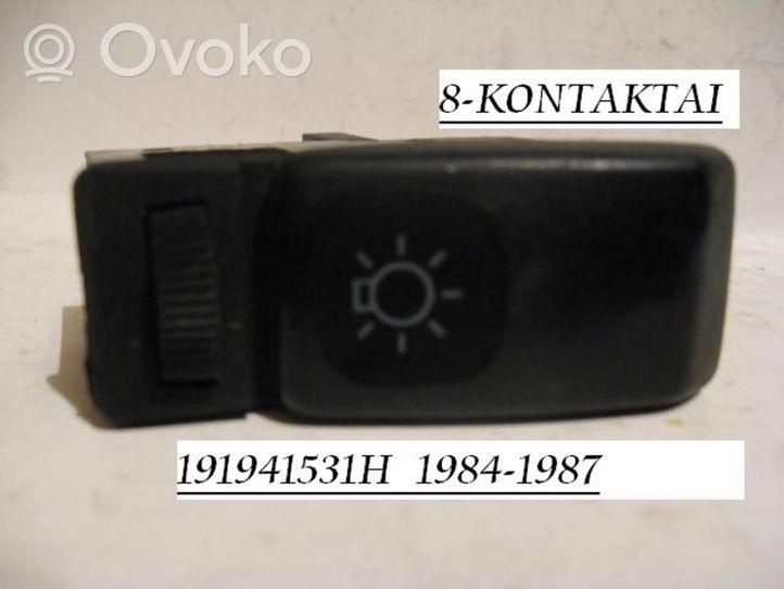 Volkswagen Golf II Lukturu slēdzis 191941531H