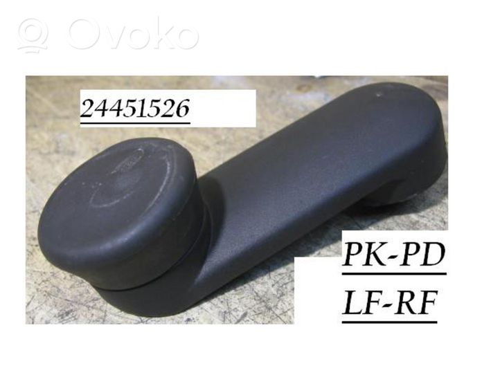 Opel Signum Front door window winding handle 24451526