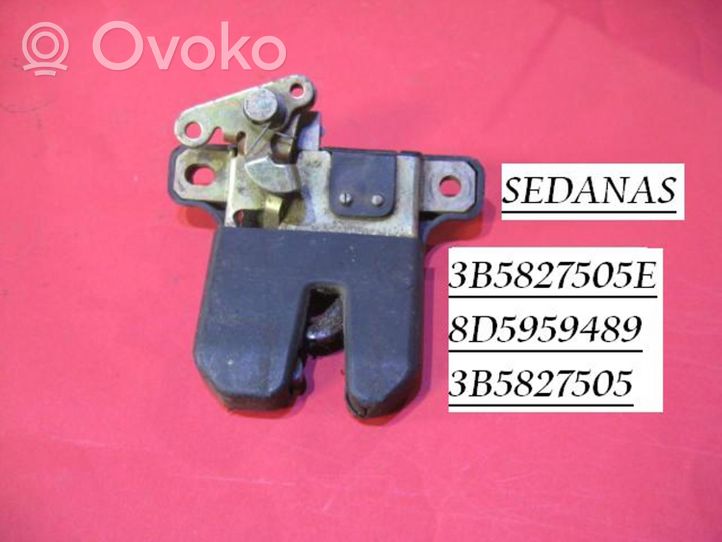 Skoda Superb B5 (3U) Blocco/chiusura/serratura del portellone posteriore/bagagliaio 3B5827505E