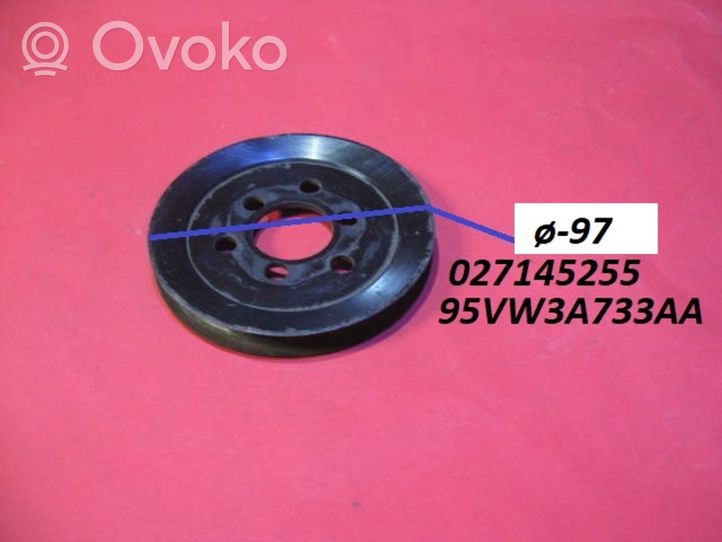 Volkswagen PASSAT B3 Power steering pump pulley 027145255