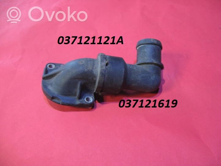 Volkswagen Sharan Thermostat/thermostat housing 037121121A